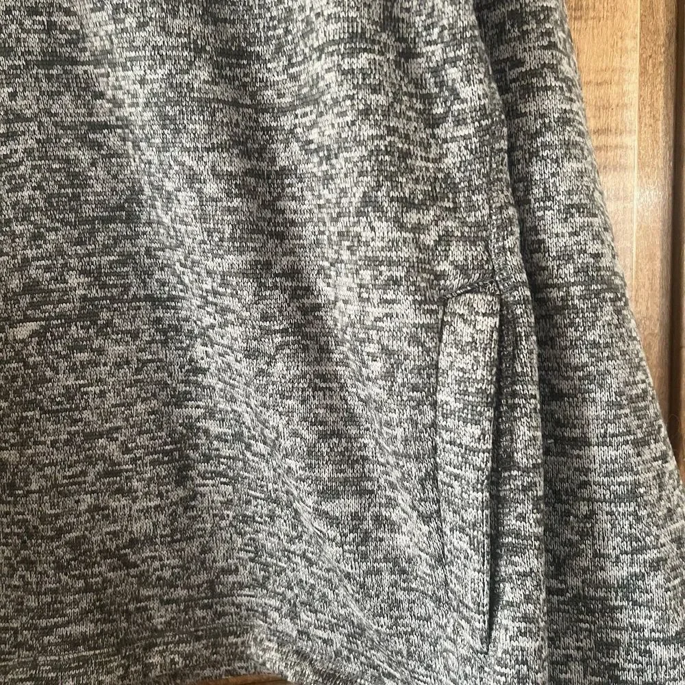 Eddie Bauer Sweater Mens‎ Large Gray Knit Pullover Fleece - Picture 2 of 12